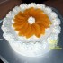 Tejszínes csokis vanília krémes torta