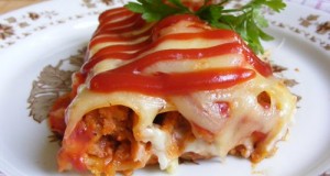 Cukkinis húsos cannelloni