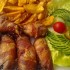 Baconos csirkeszárnyak