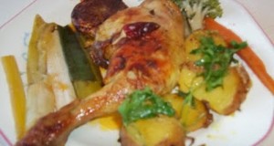 Chilis currys csirkecomb