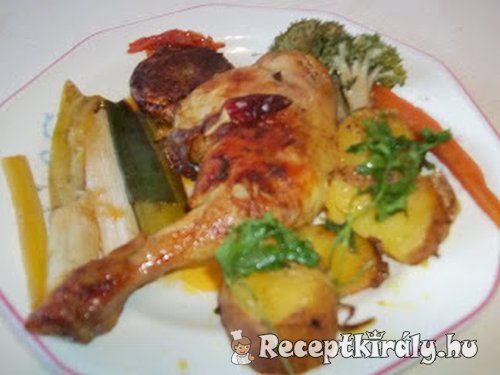 Chilis currys csirkecomb