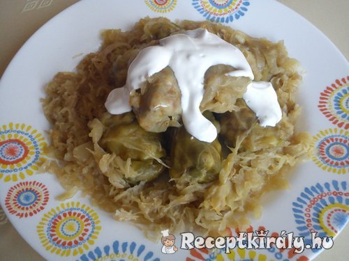 Fehérboros mini töltött káposzta gerslivel 1