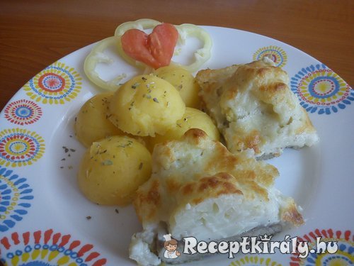 Fokhagymás Dubarry szelet