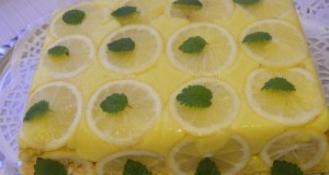 Fordított citrom torta