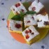Joghurtos meggyes kocka