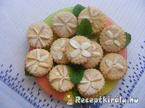 Mandulavirágos linzer
