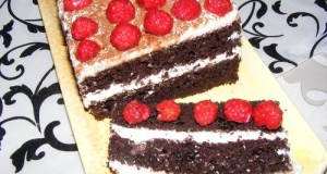 Málnás tiramisu