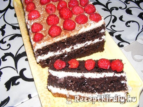 Málnás tiramisu 1