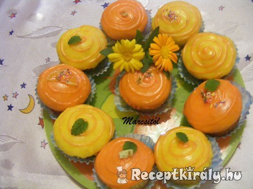 Narancsos citromos muffin
