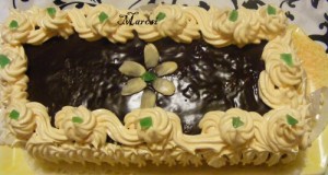 Narancskrémes torta