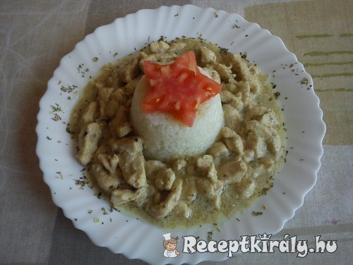 Oregánós csirkeragu