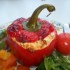 Túróval töltött kaliforniai paprika