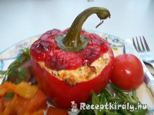 Túróval töltött kaliforniai paprika