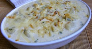 Gnocchi sajtmártásban