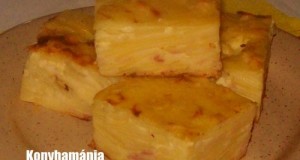 Burgonyás tejlepény