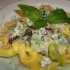 Fehérboros kéksajtos gombás tortellini