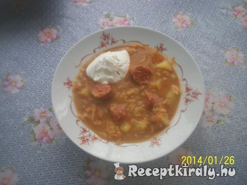Káposzta főzelék