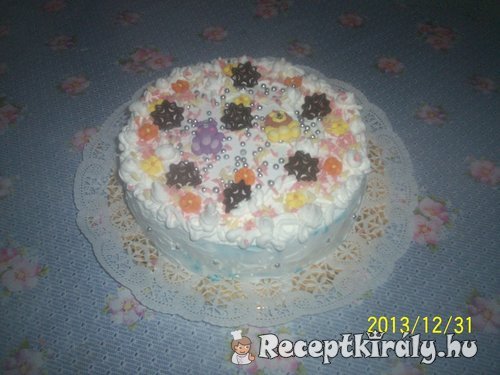 Oroszkrém torta III