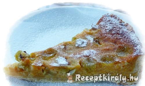 Szőlős sütőtökös pite