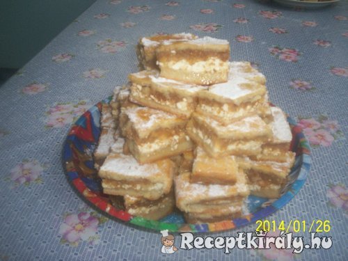 Túrós-almás pite 3