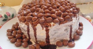 Csokoládés banánkrémes torta