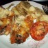 Hamburgerkrémmel töltött sajtos paprika