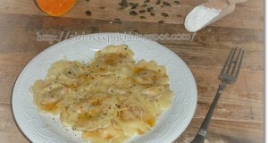 Sütőtökös sajtos ravioli
