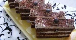 Kakaós tiramisu szelet