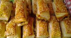 Gombás baconos sajtos stanglik