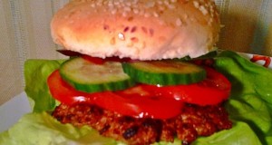 Hamburger pulykahússal