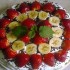 Epres banános torta