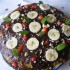 Csokis mogyorós palacsinta torta