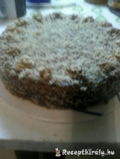 Dió torta egyszerűen