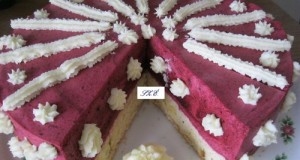 Málnás torta