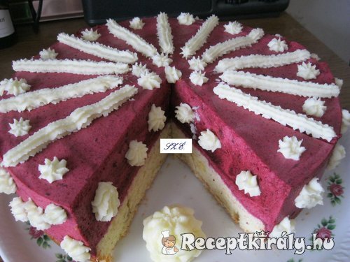 Málnás torta