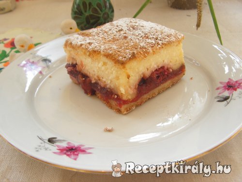 Nagyi meggyes túrósa