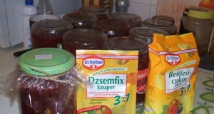 Fahéjas cseresznye lekvár