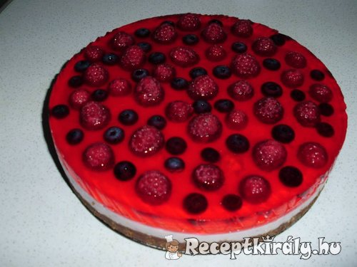 Epres joghurttorta sütés nélkül 1