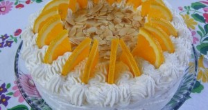 Narancsos oroszkrém torta II