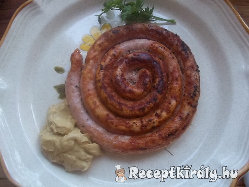 Sült fehér bajorvirsli