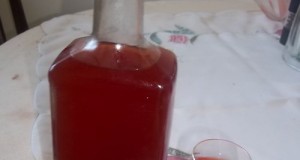 Vodkás szamóca likőr