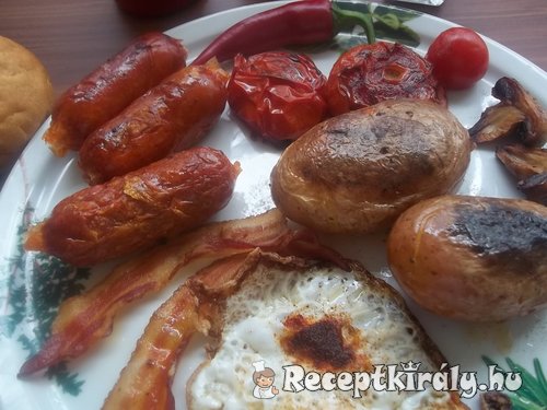 Angol reggeli