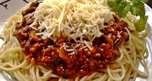 Bolognai spagetti gombával