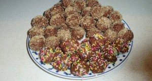 Kekszes-mascarponés golyók