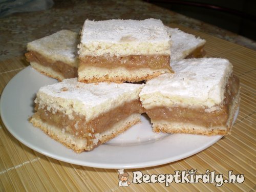 Omlós almás pite