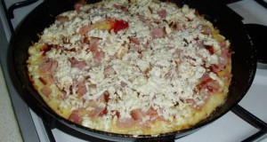 Serpenyős pizza tíz perc alatt