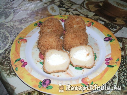 Túróval töltött diétás gombóc