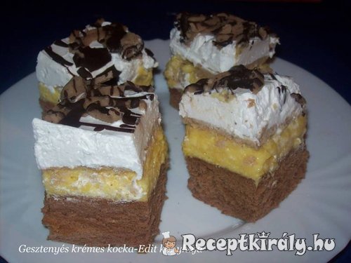 Gesztenyés krémes