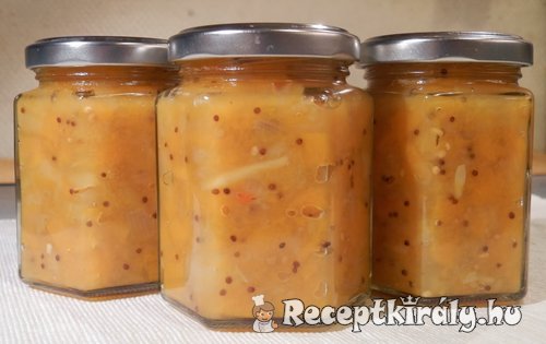 Süt-tökös chutney