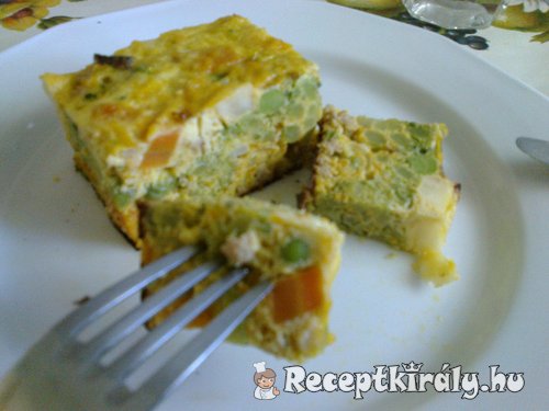 Brokkolis zöldség felfújt